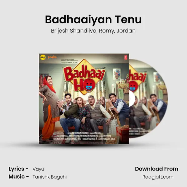 Badhaaiyan Tenu - Brijesh Shandilya album cover 