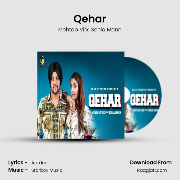 Qehar - Mehtab Virk album cover 