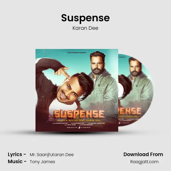 Suspense - Karan Dee album cover 