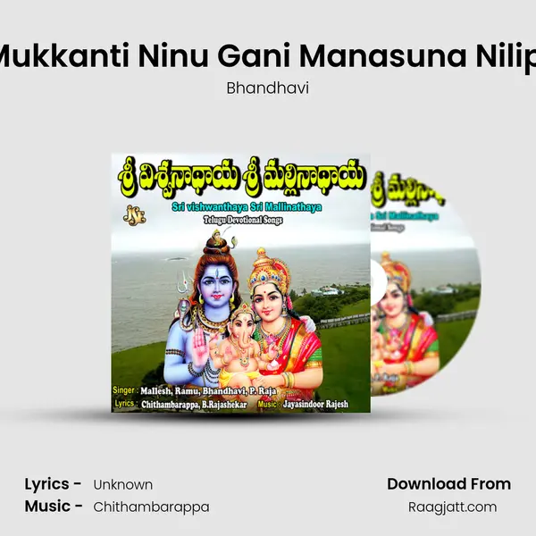 Mukkanti Ninu Gani Manasuna Nilipi - Bhandhavi album cover 