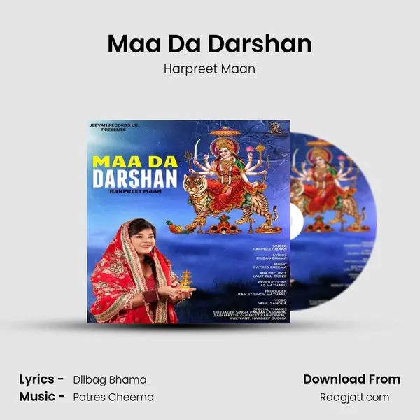 Maa Da Darshan - Harpreet Maan album cover 