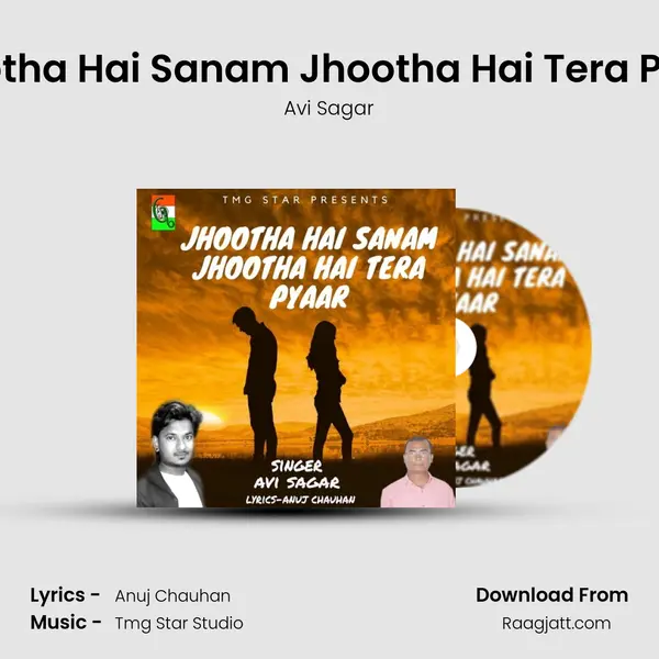 Jhootha Hai Sanam Jhootha Hai Tera Pyaar - Avi Sagar album cover 