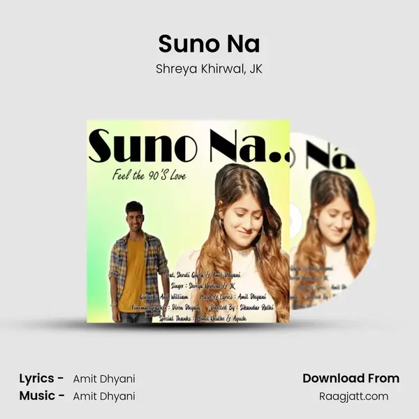 Suno Na - Shreya Khirwal album cover 