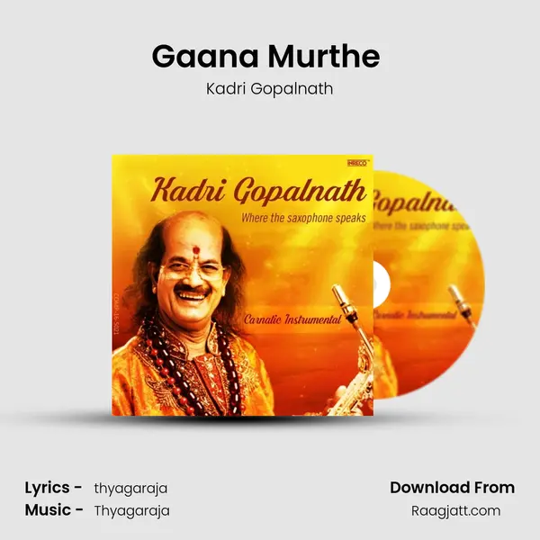 Gaana Murthe (Saxophone) - Kadri Gopalnath album cover 