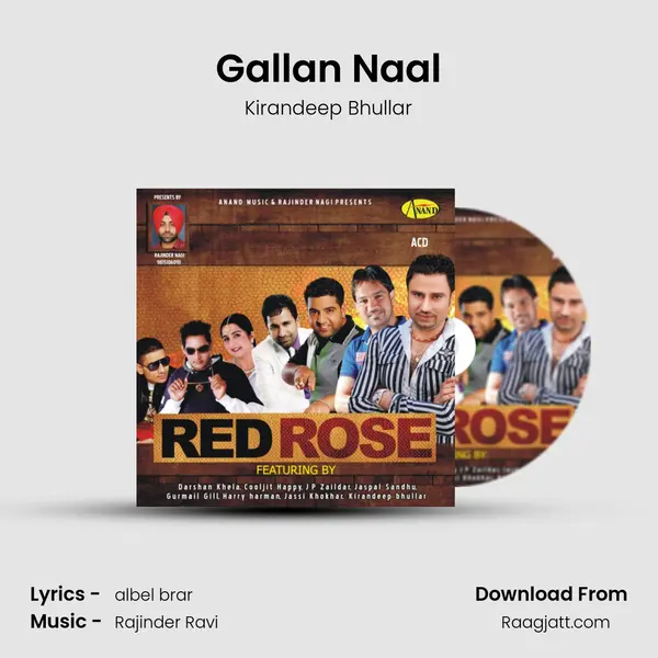 Gallan Naal - Kirandeep Bhullar album cover 