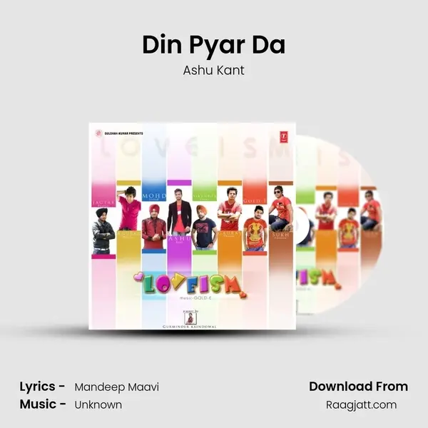 Din Pyar Da - Ashu Kant album cover 