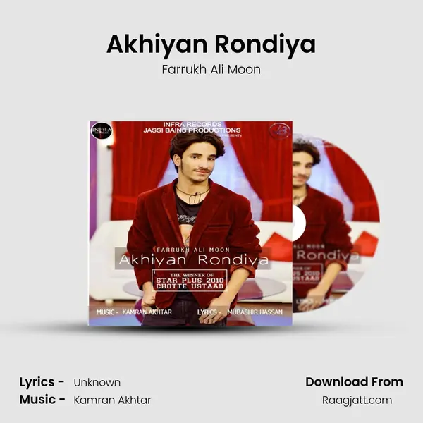 Akhiyan Rondiya - Farrukh Ali Moon album cover 