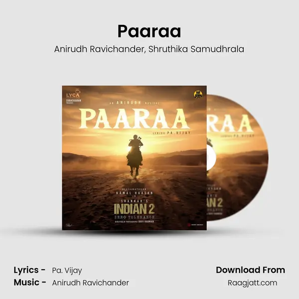 Paaraa - Anirudh Ravichander album cover 