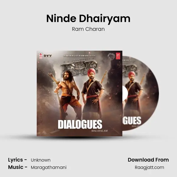 Ninde Dhairyam - Ram Charan album cover 