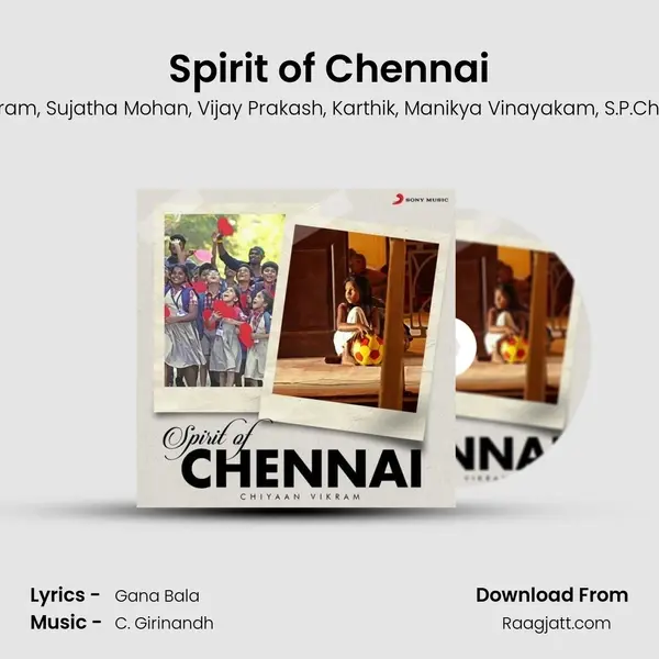 Spirit of Chennai - S. P. Balasubrahmanyam album cover 