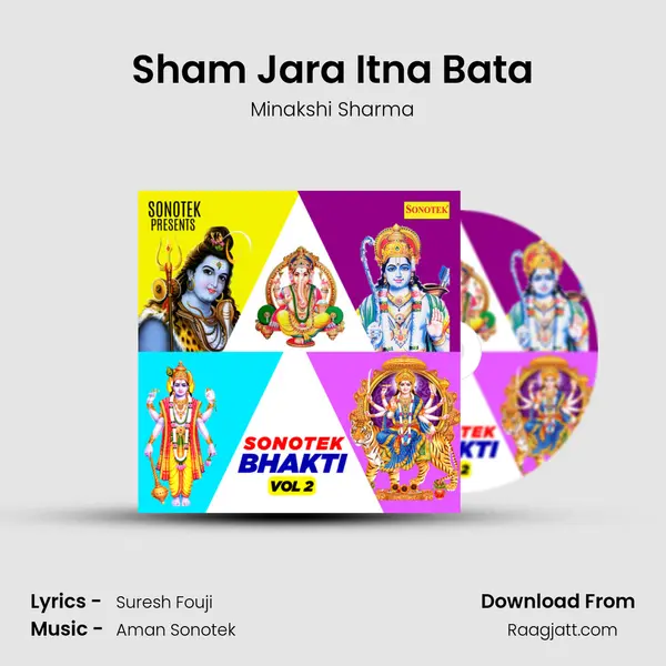 Sham Jara Itna Bata - Minakshi Sharma album cover 