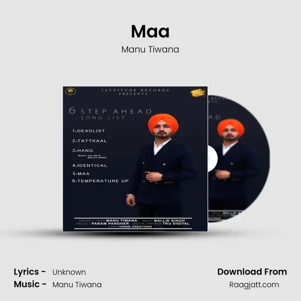 Maa - Manu Tiwana album cover 