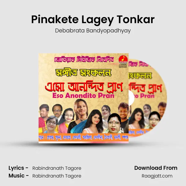 Pinakete Lagey Tonkar - Debabrata Bandyopadhyay album cover 