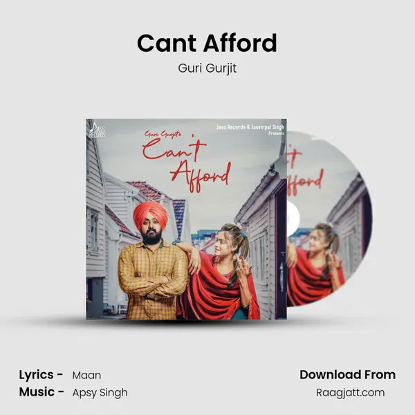 Cant Afford - Guri Gurjit album cover 