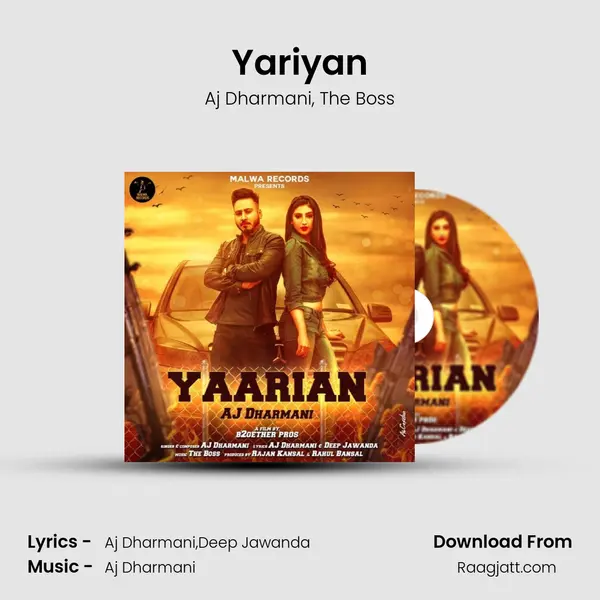 Yariyan - Aj Dharmani album cover 