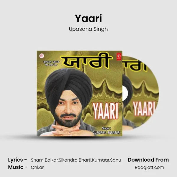 Yaari - Upasana Singh album cover 