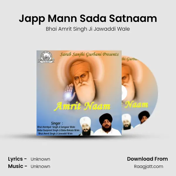 Japp Mann Sada Satnaam - Bhai Amrit Singh Ji Jawaddi Wale album cover 