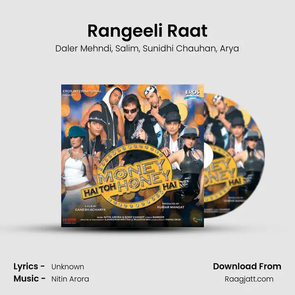 Rangeeli Raat - Daler Mehndi album cover 