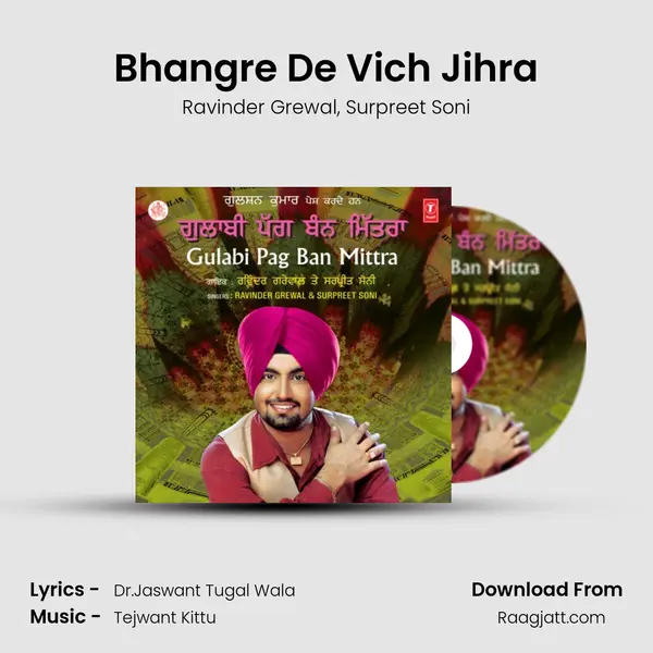 Bhangre De Vich Jihra - Ravinder Grewal album cover 