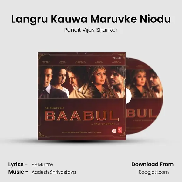 Langru Kauwa Maruvke Niodu - Pandit Vijay Shankar album cover 