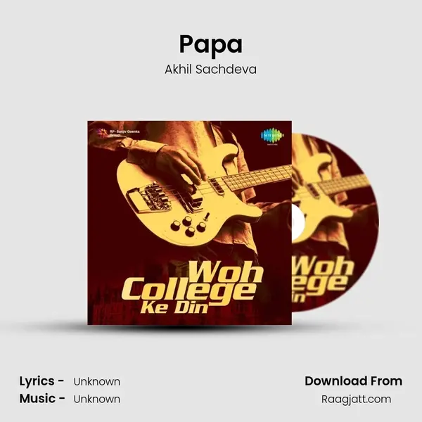 Papa - Akhil Sachdeva album cover 