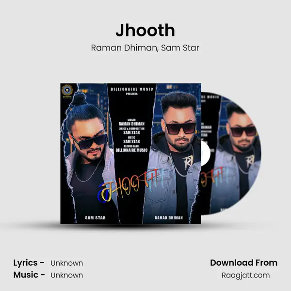 Jhooth - Raman Dhiman album cover 