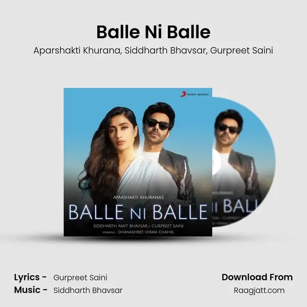 Balle Ni Balle - Aparshakti Khurana album cover 