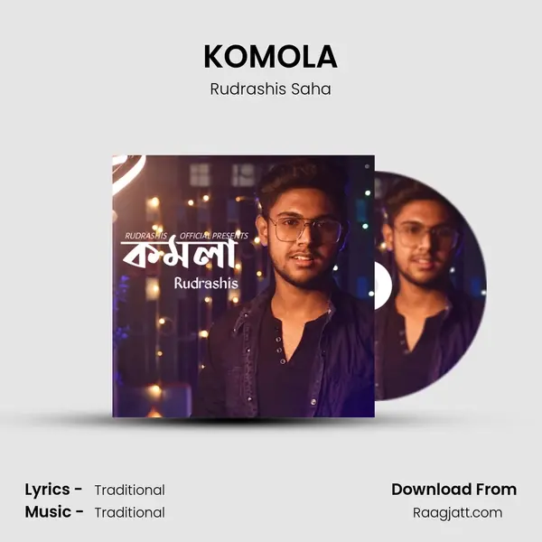 KOMOLA - Rudrashis Saha album cover 