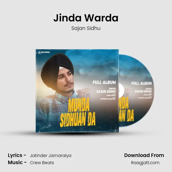 Jinda Warda - Sajan Sidhu album cover 