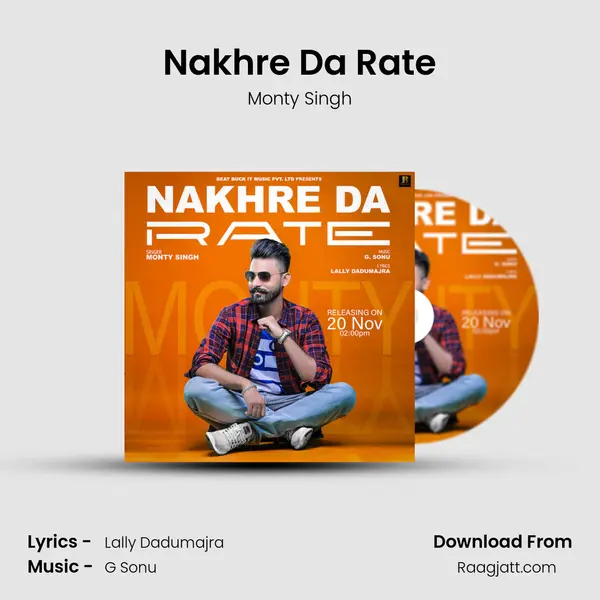 Nakhre Da Rate - Monty Singh album cover 