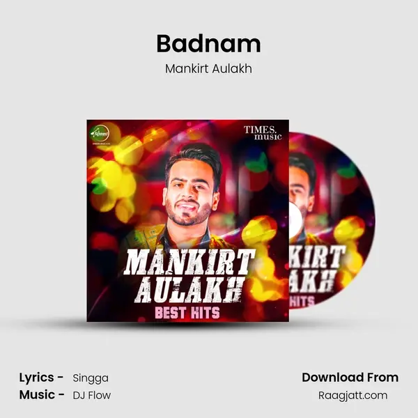 Badnam - Mankirt Aulakh album cover 