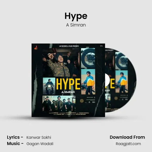 Hype - A Simran album cover 