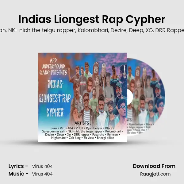 India's Liongest Rap Cypher - Suru album cover 