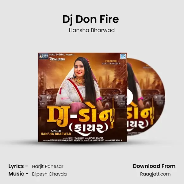 Dj Don Fire (Dj Kamlesh) - Hansha Bharwad album cover 