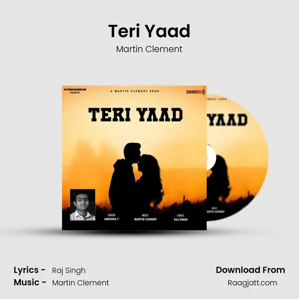 Teri Yaad - Martin Clement album cover 