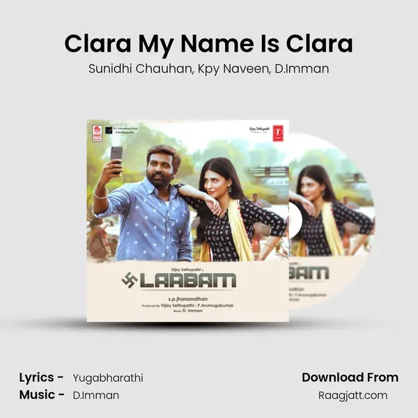 Clara My Name Is Clara - Sunidhi Chauhan album cover 