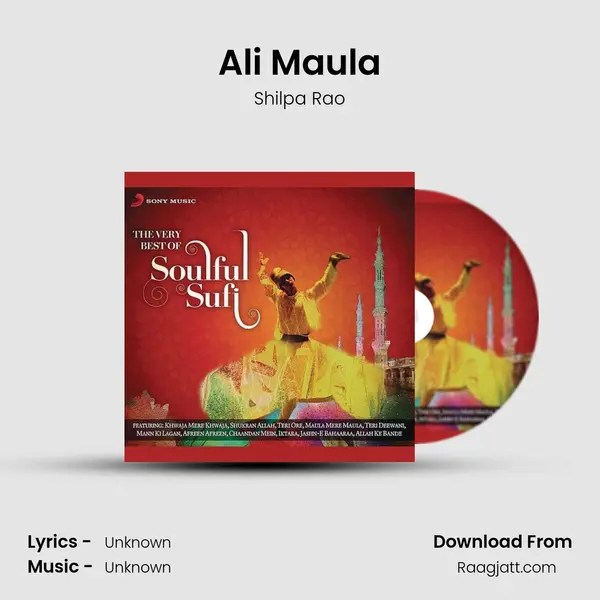 Ali Maula - Shilpa Rao album cover 