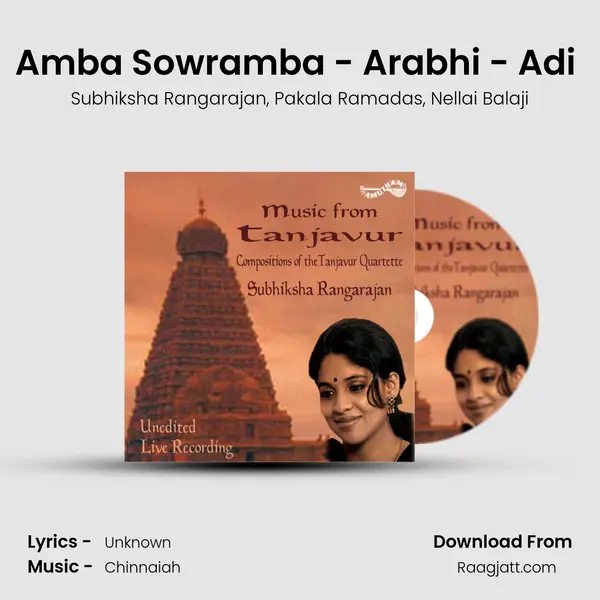 Amba Sowramba - Arabhi - Adi (Live) mp3 song