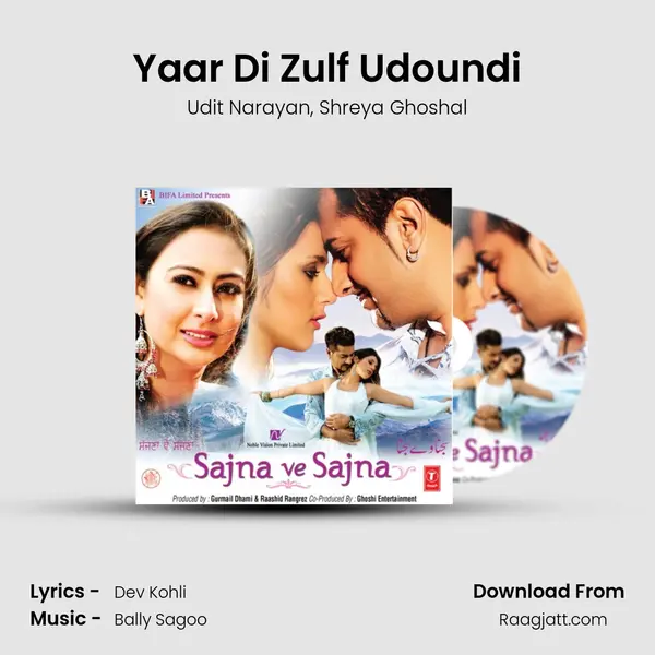 Yaar Di Zulf Udoundi - Udit Narayan album cover 