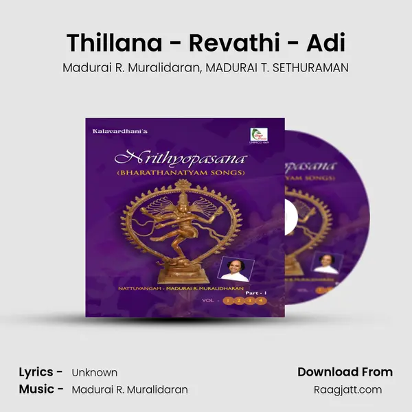 Thillana - Revathi - Adi - Madurai R. Muralidaran album cover 