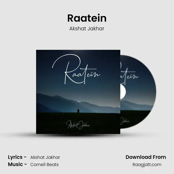 Raatein - Akshat Jakhar album cover 