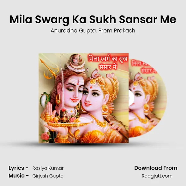 Mila Swarg Ka Sukh Sansar Me - Anuradha Gupta album cover 