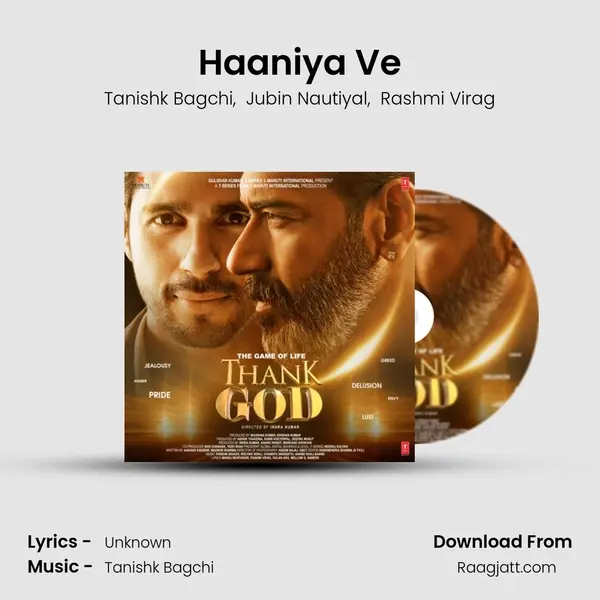 Haaniya Ve - Tanishk Bagchi album cover 