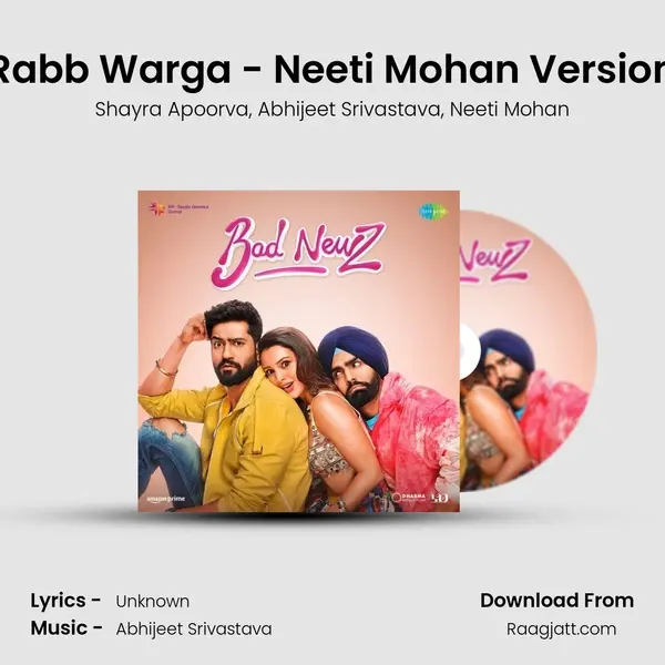 Rabb Warga - Neeti Mohan Version mp3 song