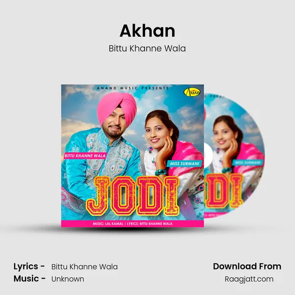 Akhan - Bittu Khanne Wala album cover 