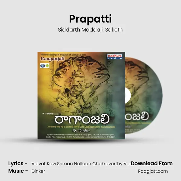 Prapatti - Siddarth Maddali album cover 