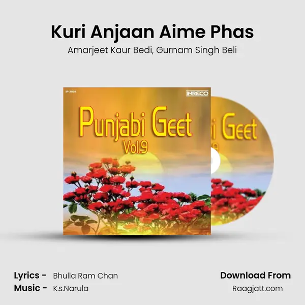 Kuri Anjaan Aime Phas - Amarjeet Kaur Bedi album cover 