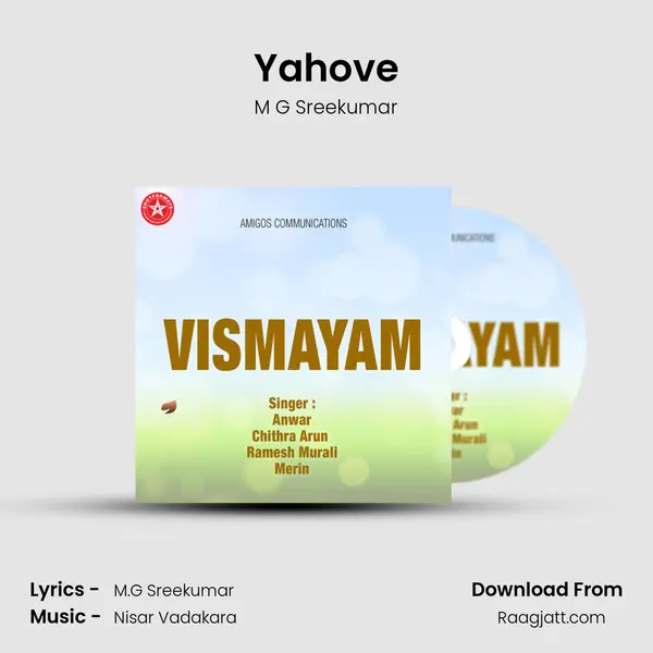 Yahove - M G Sreekumar album cover 