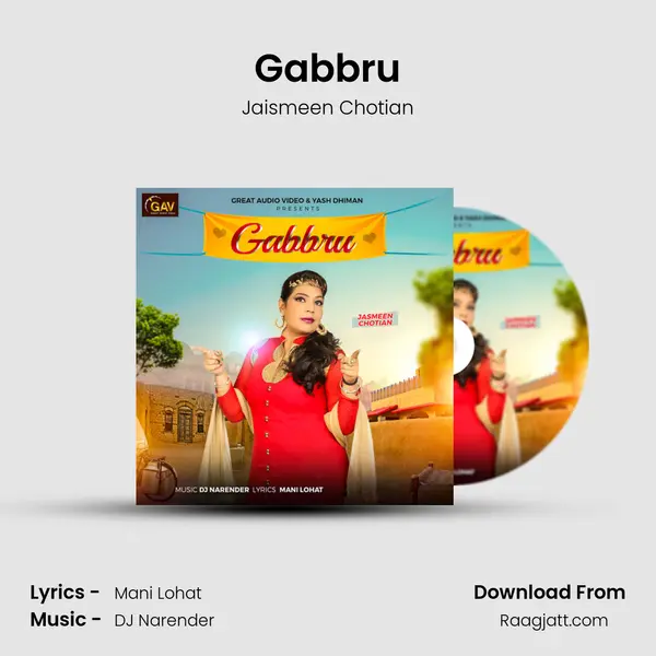 Gabbru - Jaismeen Chotian album cover 