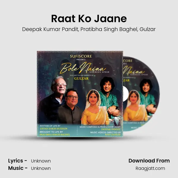 Raat Ko Jaane - Deepak Kumar Pandit album cover 